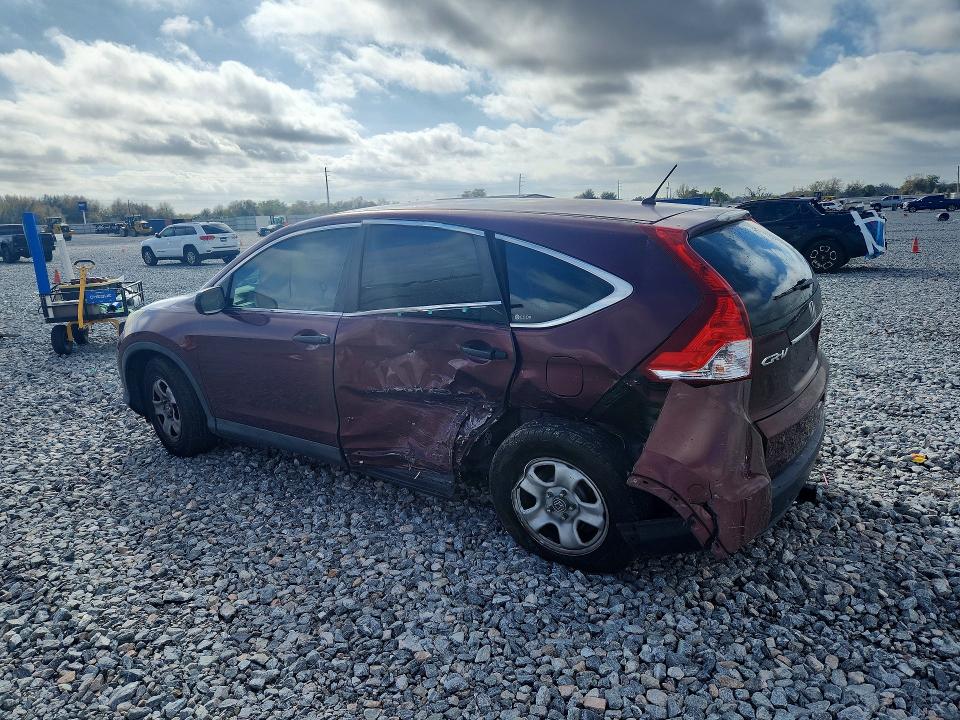 Photo 2 from auction – 2012 HONDA CR-V with VIN 5J6RM3H32CL014443