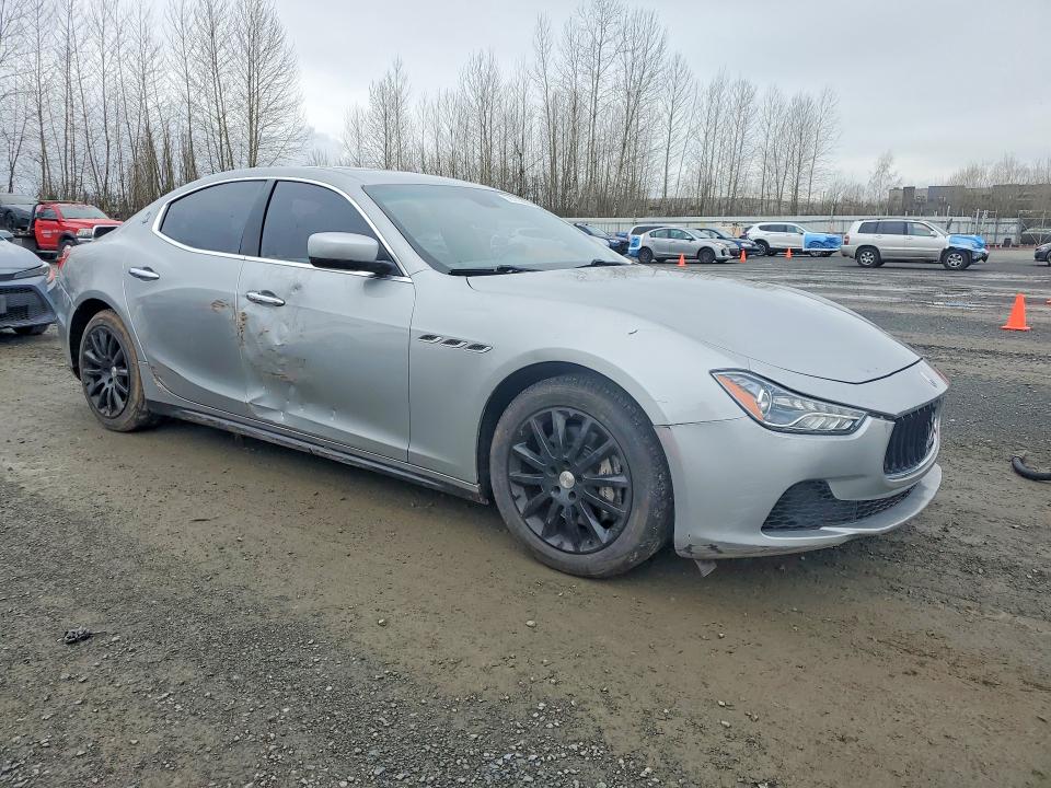 Photo 4 from auction – 2014 MASERATI GHIBLI with VIN ZAM57XSA9E1089418
