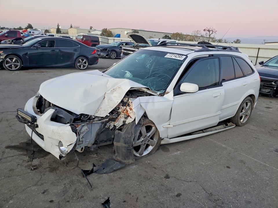 MAZDA PROTEGE PR 2002 with VIN JM1BJ246721516787 - Photo from auction