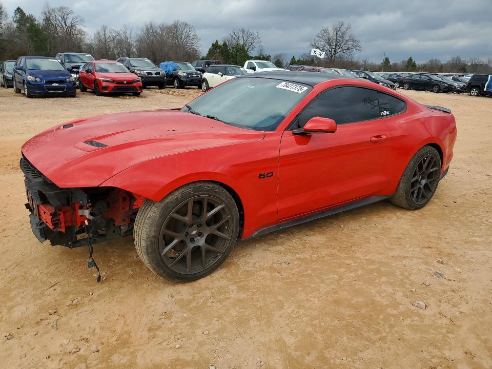 FORD MUSTANG GT 2018 with VIN 1FA6P8CF3J5179925 - Photo from auction