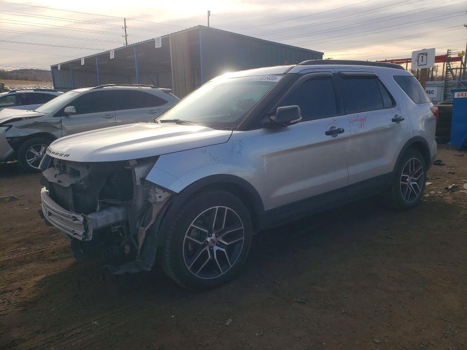 FORD EXPLORER S 2016 with VIN 1FM5K8GTXGGC66234 - Photo from auction
