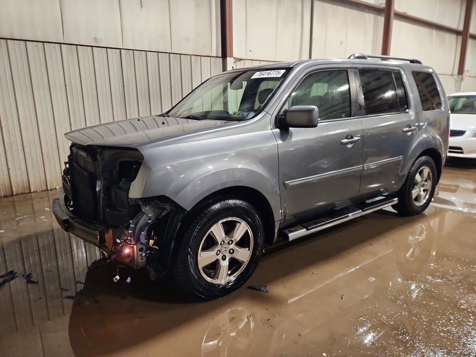 HONDA PILOT EXL 2009 with VIN 5FNYF48599B055716 - Photo from auction