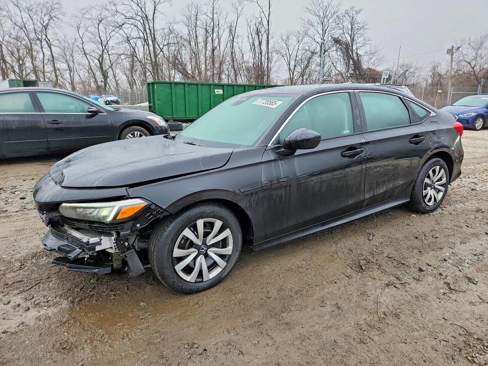 HONDA CIVIC LX 2023 with VIN 2HGFE2F25PH568610 - Photo from auction