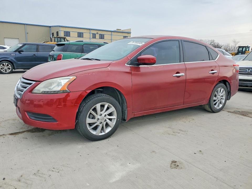 NISSAN SENTRA 2015 with VIN 3N1AB7AP0FY287442 - Photo from auction