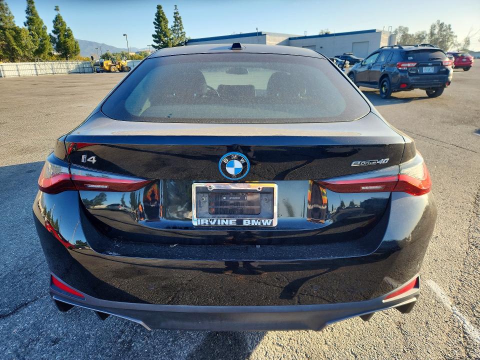 Photo 6 from auction – 2023 BMW I4 with VIN WBY73AW04PFR20495