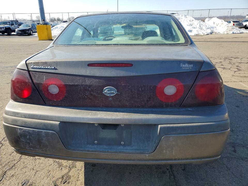 Photo 6 from auction – 2002 CHEVROLET IMPALA with VIN 2G1WF52E129145936