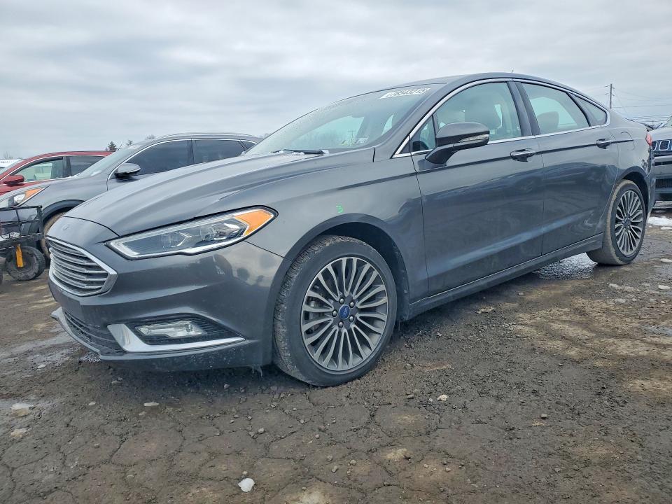 FORD FUSION 2017 with VIN 3FA6P0T92HR405634 - Photo from auction