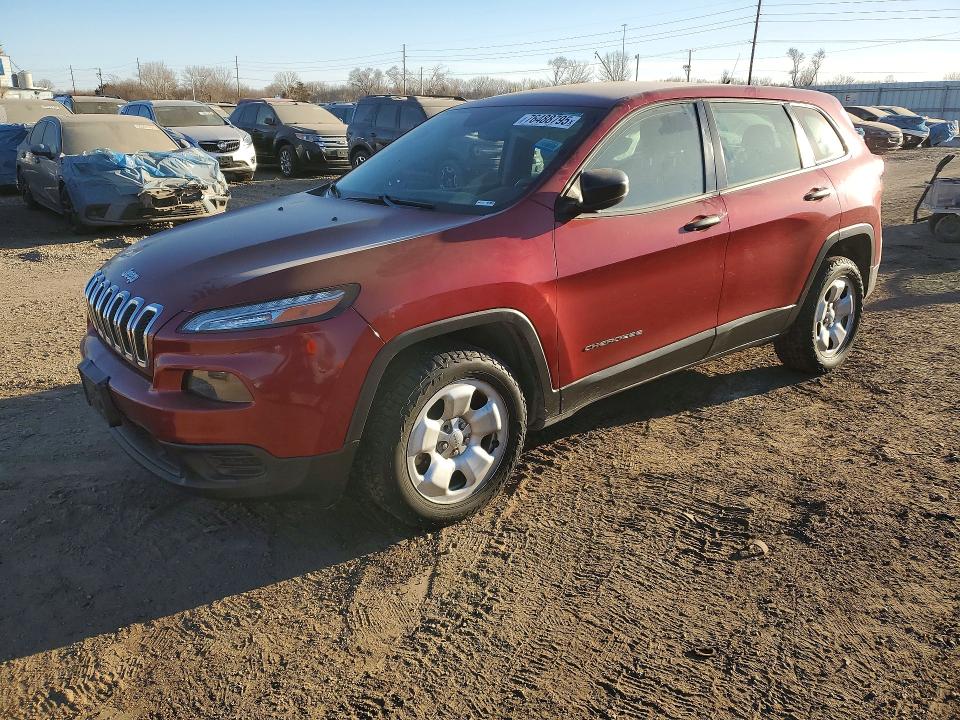 JEEP CHEROKEE 2014 with VIN 1C4PJLAB2EW288234 - Photo from auction
