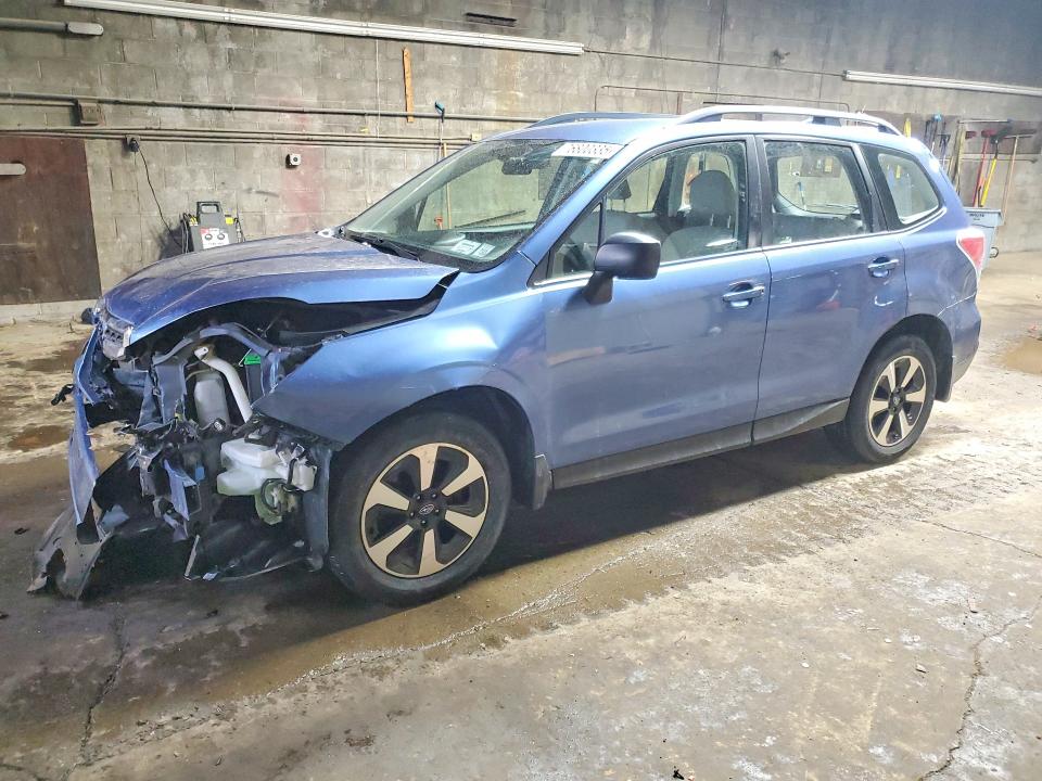 SUBARU FORESTER 2018 with VIN JF2SJABC6JH465471 - Photo from auction