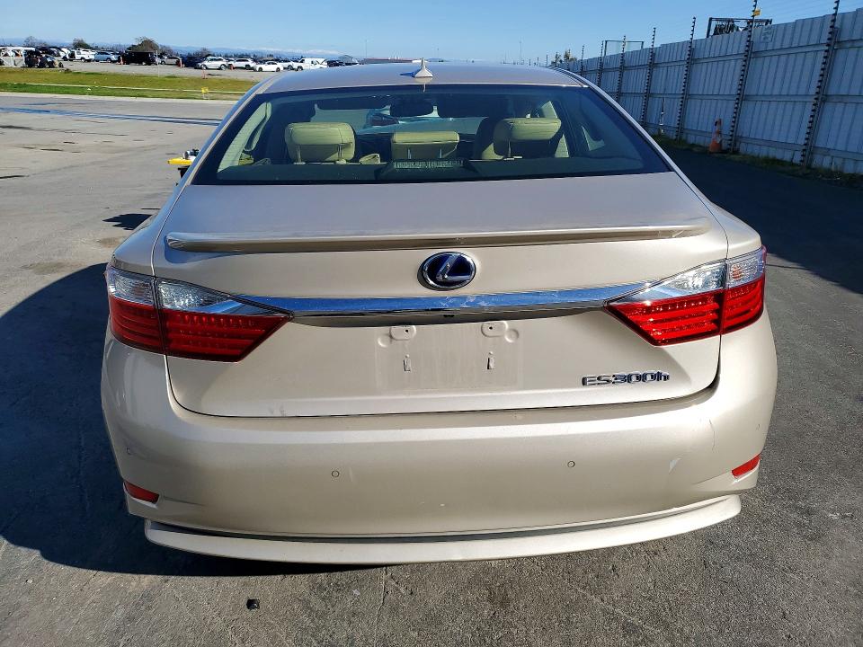 Photo 6 from auction – 2013 LEXUS ES with VIN JTHBW1GG9D2008770