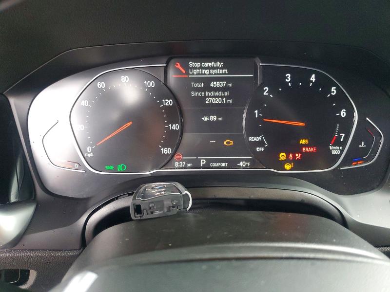 Photo 9 from auction – 2021 BMW 330I with VIN 3MW5R1J01M8B63605