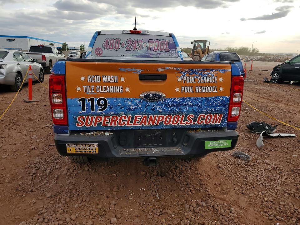 Photo 6 from auction – 2022 FORD RANGER with VIN 1FTER1EHXNLD07259