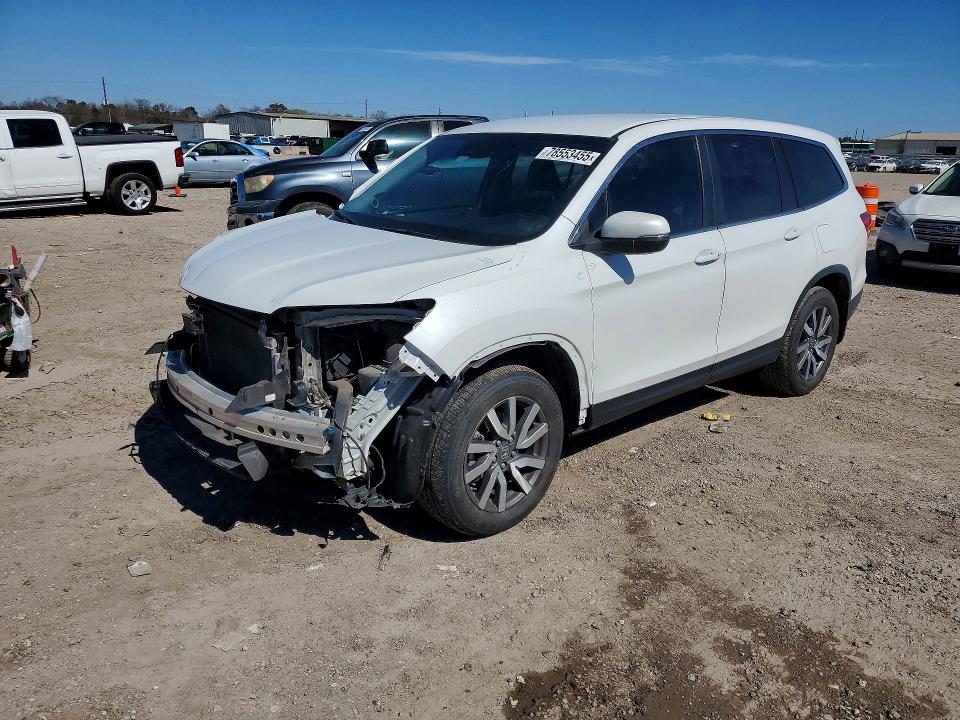 HONDA PILOT 2021 with VIN 5FNYF5H34MB011314 - Photo from auction