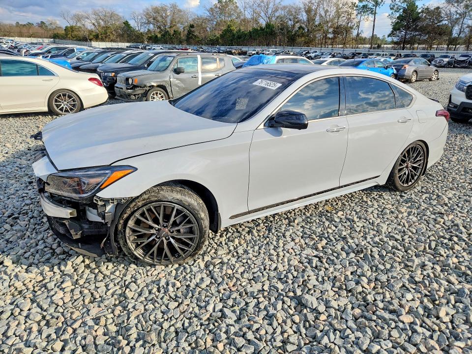 GENESIS G80 2019 with VIN KMTFN4JB1KU325546 - Photo from auction