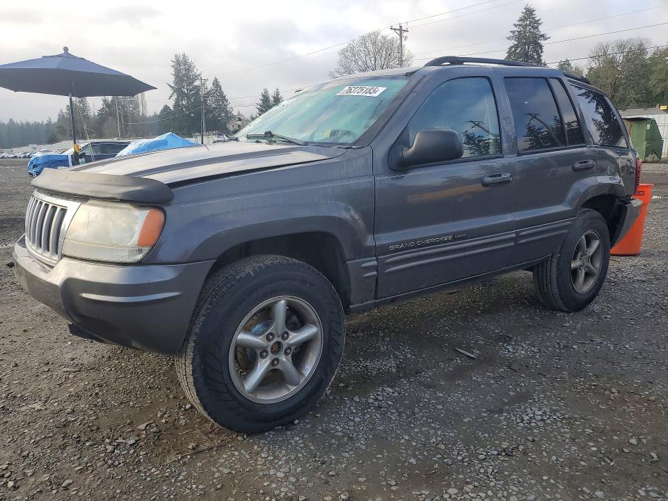 Photo 1 from auction – 2004 JEEP GRAND CHER with VIN 1J4GW58N04C288126