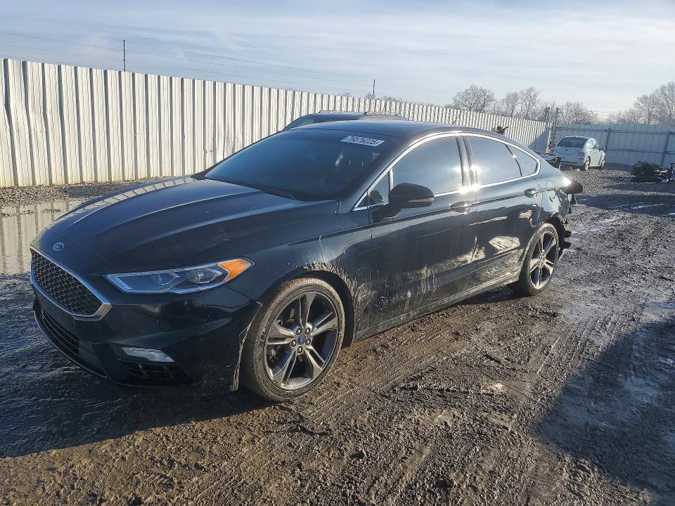 FORD FUSION SPO 2017 with VIN 3FA6P0VPXHR161453 - Photo from auction