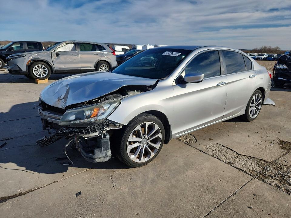 HONDA ACCORD SPO 2015 with VIN 1HGCR2F53FA000337 - Photo from auction