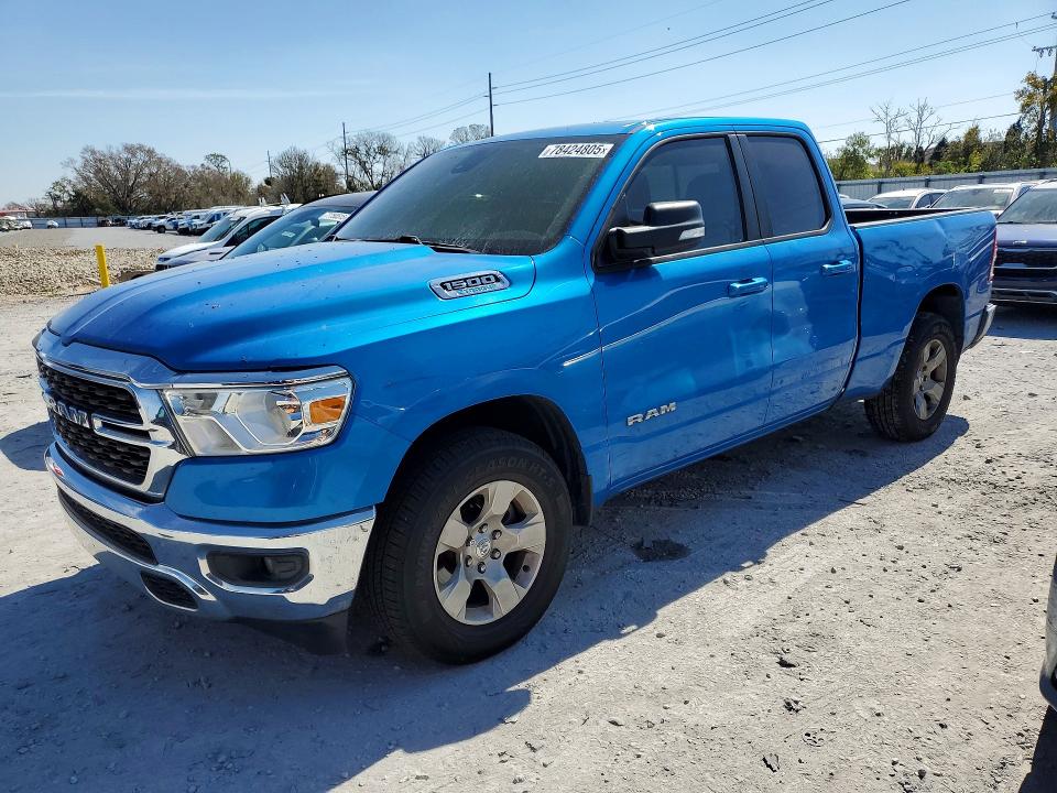 RAM 1500 2022 with VIN 1C6RREBG8NN197747 - Photo from auction