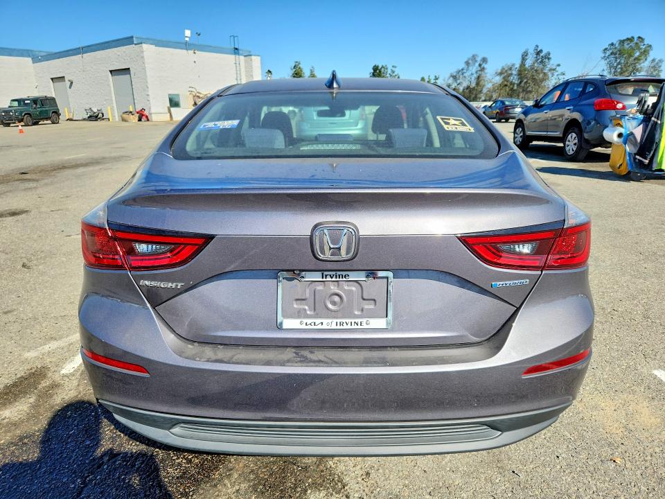 Photo 6 from auction – 2019 HONDA INSIGHT EX with VIN 19XZE4F59KE005498