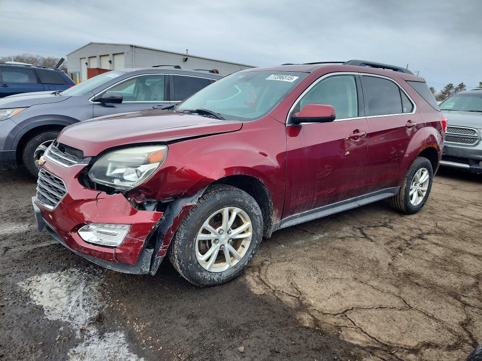 CHEVROLET EQUINOX LT 2016 with VIN 2GNFLFEK7G6347669 - Photo from auction