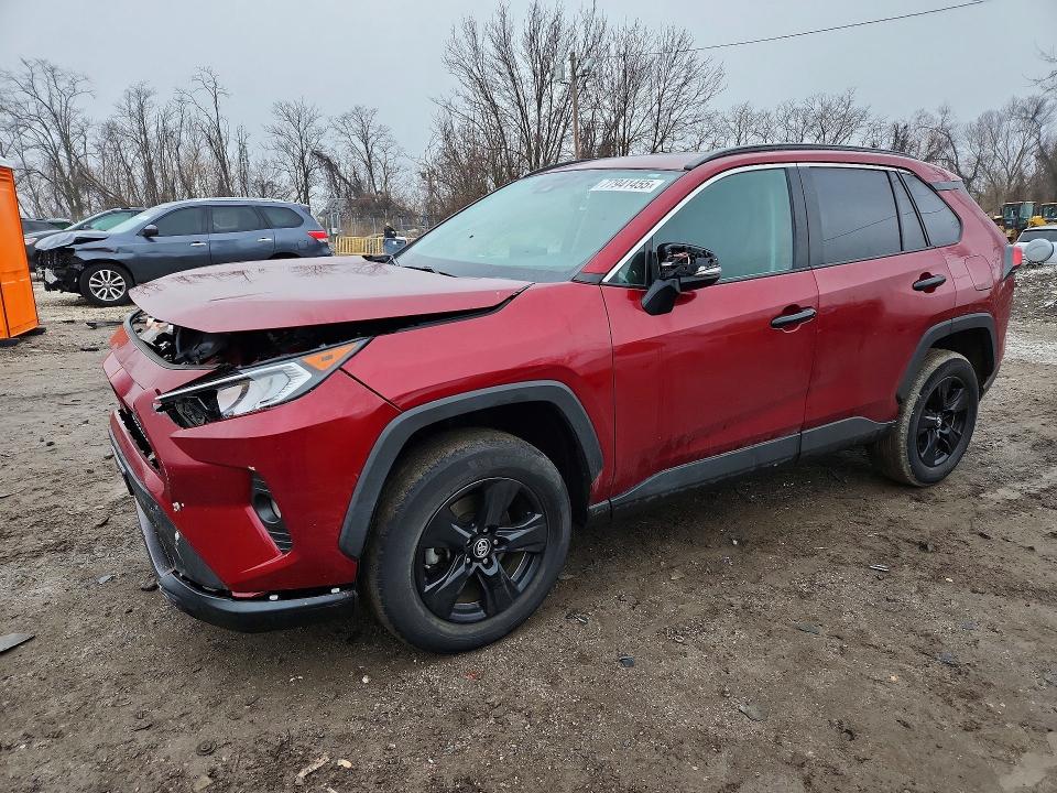 TOYOTA RAV4 2020 with VIN 2T3W1RFV3LC071421 - Photo from auction