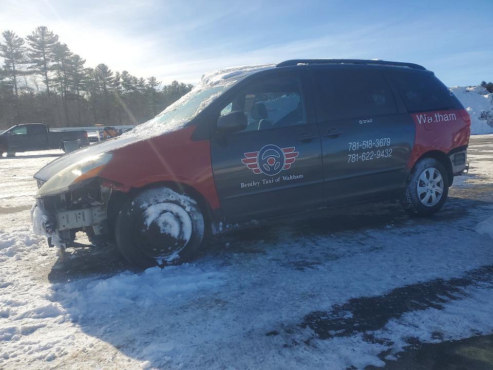 TOYOTA SIENNA CE 2008 with VIN 5TDZK23C28S170419 - Photo from auction
