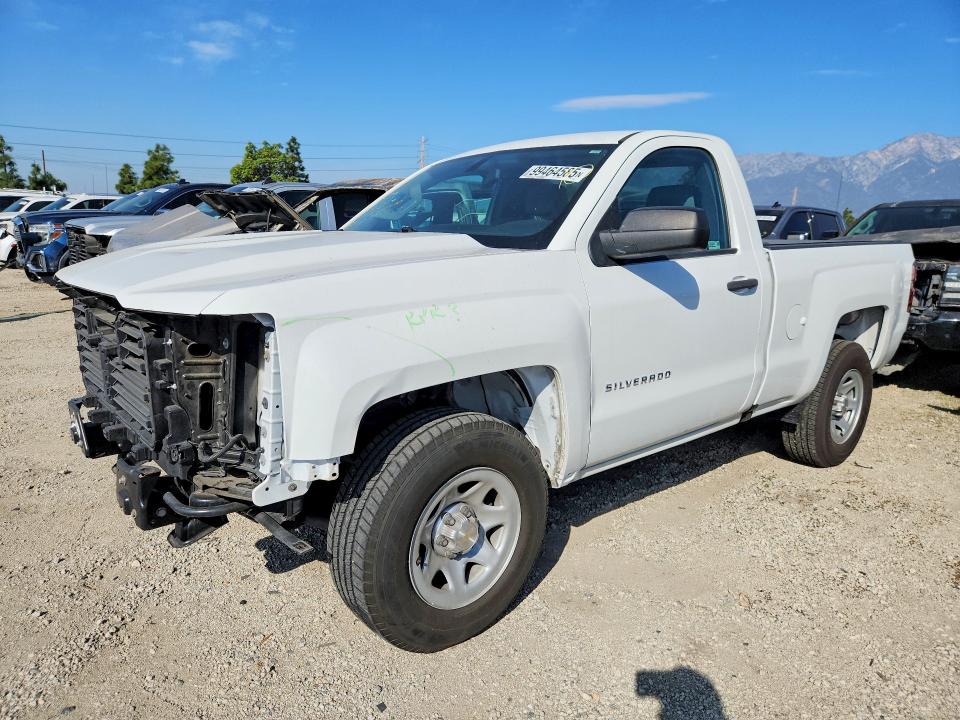 CHEVROLET SILVERADO 2018 with VIN 1GCNCNEC7JZ186548 - Photo from auction