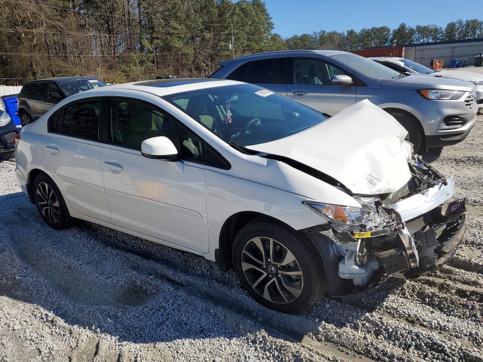 Photo 4 from auction – 2013 HONDA CIVIC with VIN 19XFB2F84DE038258
