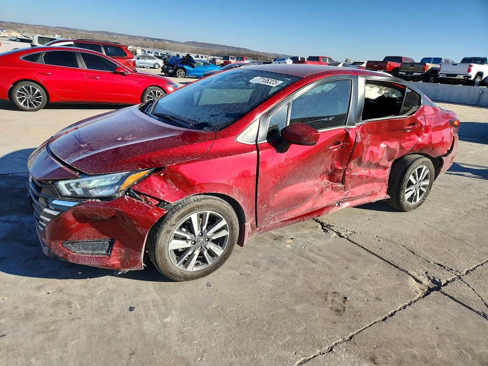 NISSAN VERSA 2025 with VIN 3N1CN8EV6SL849771 - Photo from auction