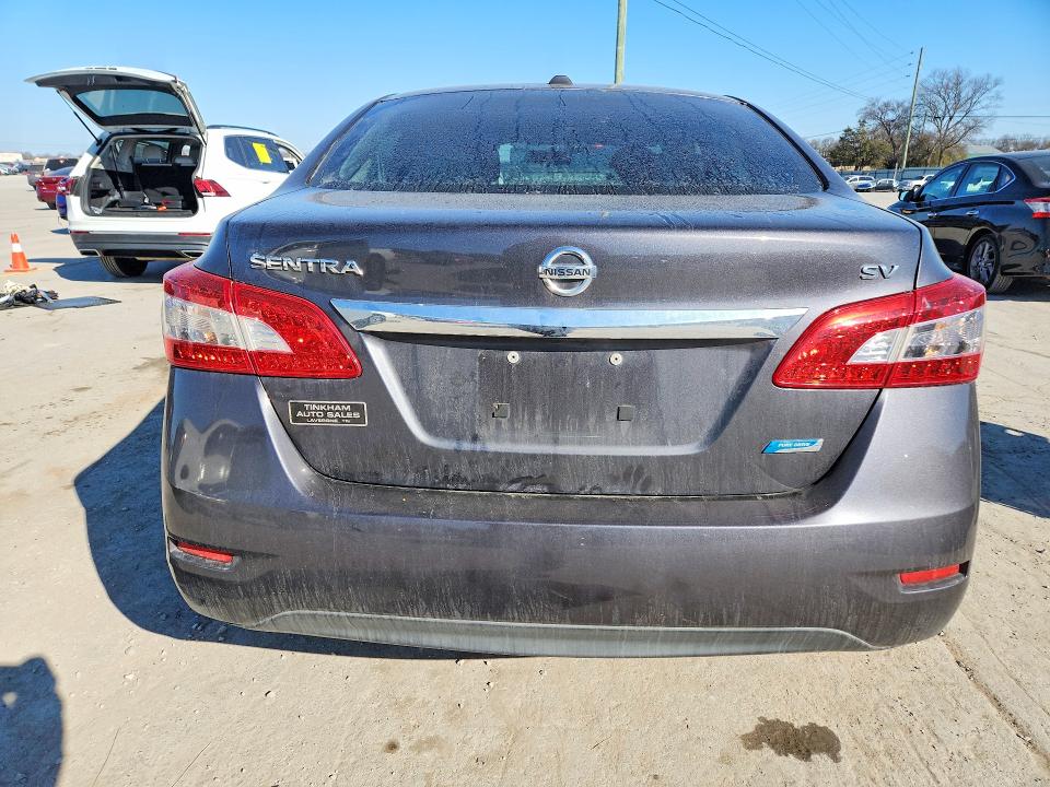 Photo 6 from auction – 2014 NISSAN SENTRA with VIN 3N1AB7APXEY218319