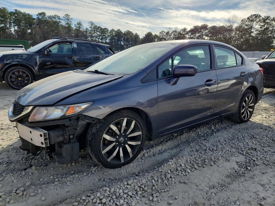 HONDA CIVIC 2015 with VIN 19XFB2F99FE038722 - Photo from auction