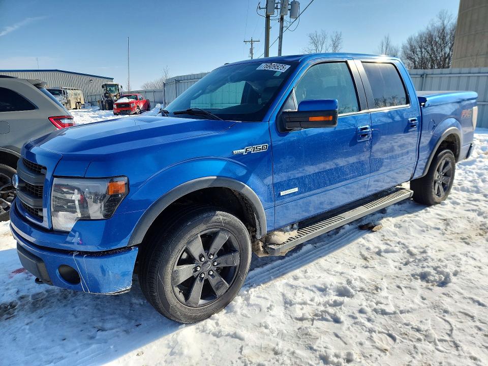 Photo 1 from auction – 2013 FORD F150 with VIN 1FTFW1ETXDKD05355