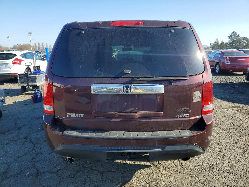 Photo 6 from auction – 2012 HONDA PILOT with VIN 5FNYF3H64CB029163