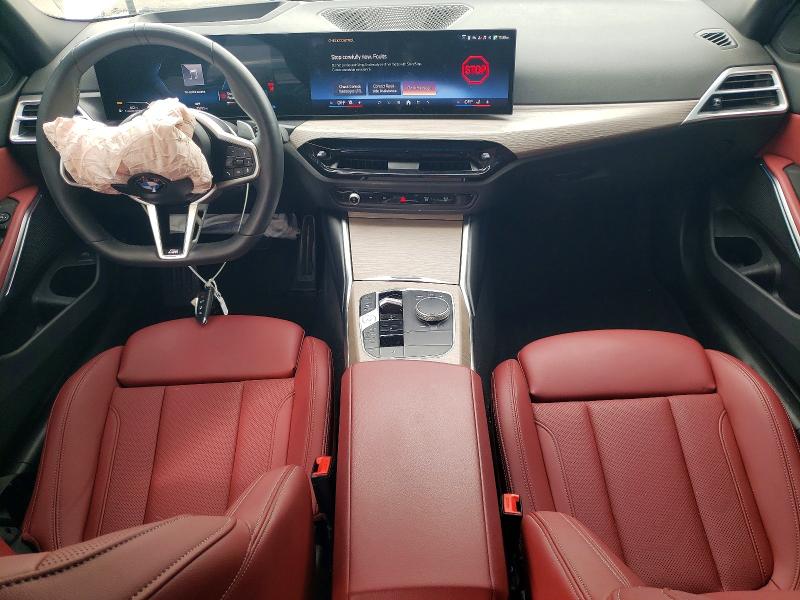 Photo 8 from auction – 2025 BMW 330I with VIN 3MW69CW02S8F41775