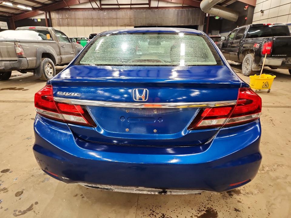 Photo 6 from auction – 2013 HONDA CIVIC EX with VIN 2HGFB2F80DH538035