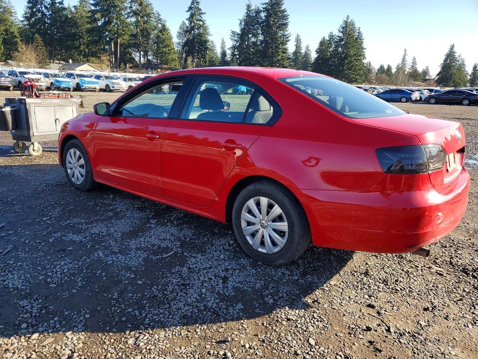 Photo 2 from auction – 2013 VOLKSWAGEN JETTA BASE with VIN 3VW2K7AJ1DM200078