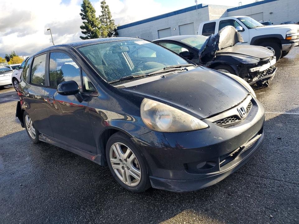 Photo 4 from auction – 2007 HONDA FIT S with VIN JHMGD38607S009999