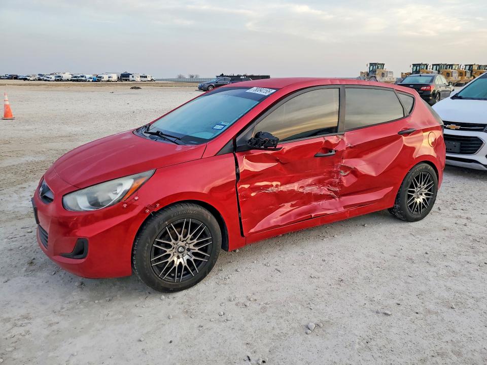 HYUNDAI ACCENT 2012 with VIN KMHCT5AE2CU009903 - Photo from auction