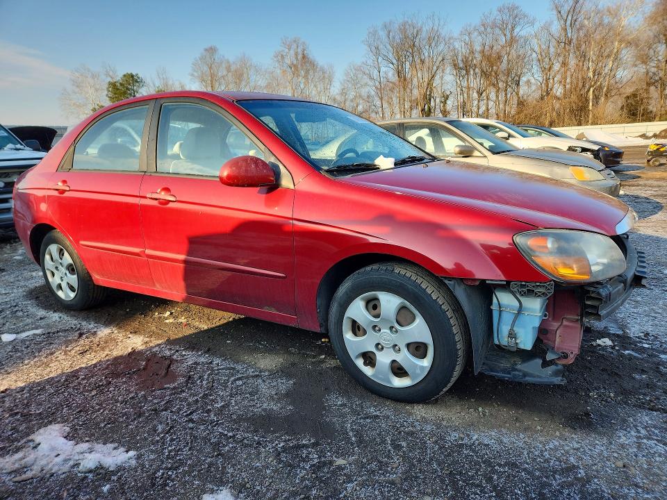 Photo 4 from auction – 2009 KIA SPECTRA with VIN KNAFE222595619793