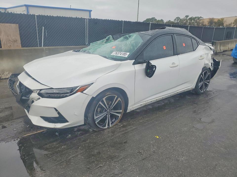 NISSAN SENTRA 2021 with VIN 3N1AB8DV3MY202073 - Photo from auction