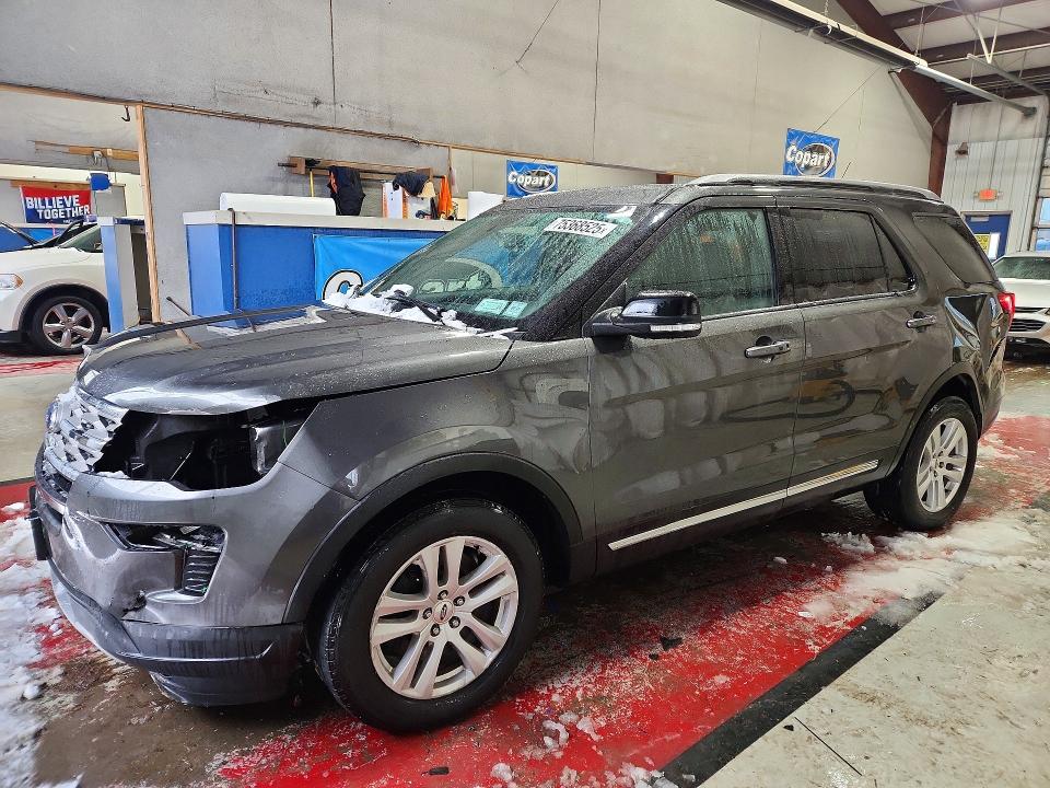 FORD EXPLORER 2018 with VIN 1FM5K8DH1JGA17439 - Photo from auction