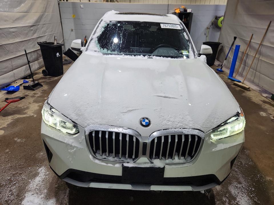 Photo 5 from auction – 2022 BMW X3 XDRIVE3 with VIN 5UX53DP09N9N25490