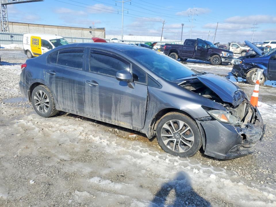 Photo 4 from auction – 2013 HONDA CIVIC with VIN 19XFB2F85DE031268