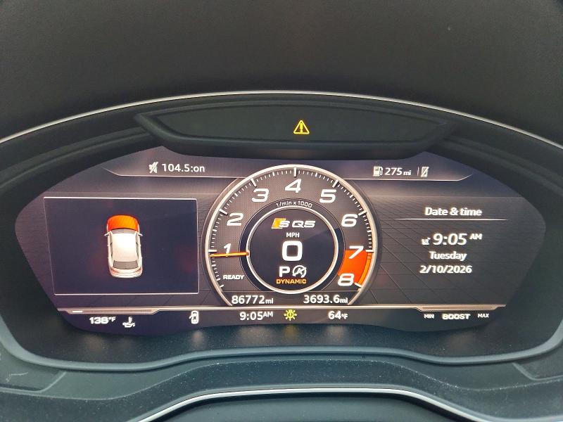 Photo 9 from auction – 2018 AUDI SQ5 PRESTI with VIN WA1C4AFY4J2204658
