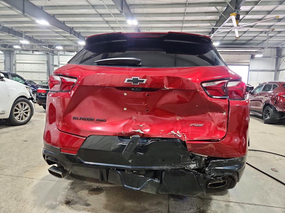 Photo 6 from auction – 2021 CHEVROLET BLAZER RS with VIN 3GNKBKRS8MS555996