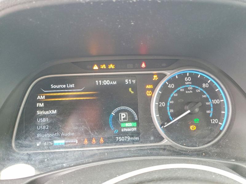 Photo 9 from auction – 2023 NISSAN LEAF with VIN 1N4CZ1CV2PC550489