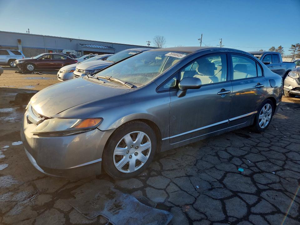 Photo 1 from auction – 2007 HONDA CIVIC LX with VIN 2HGFA16597H507096