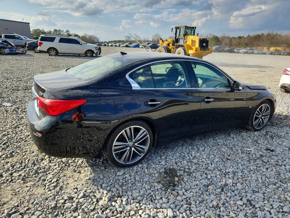 Photo 3 from auction – 2014 INFINITI Q50 with VIN JN1BV7AP6EM674302