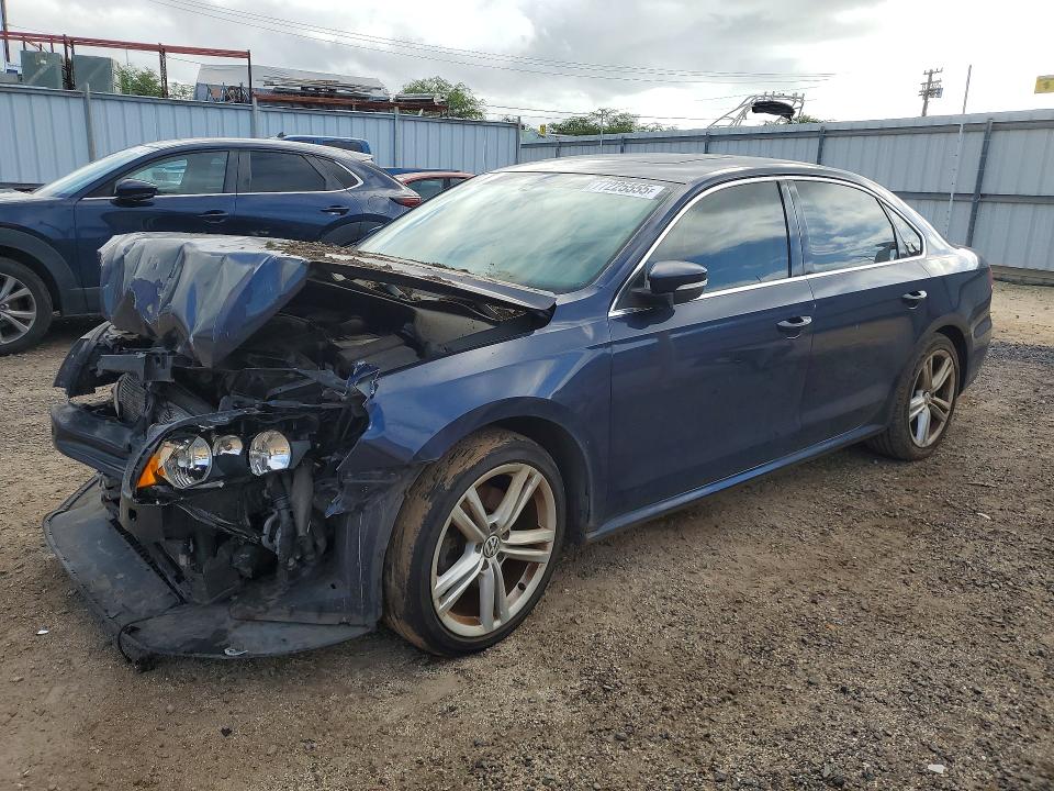 VOLKSWAGEN PASSAT 2014 with VIN 1VWBT7A31EC090361 - Photo from auction