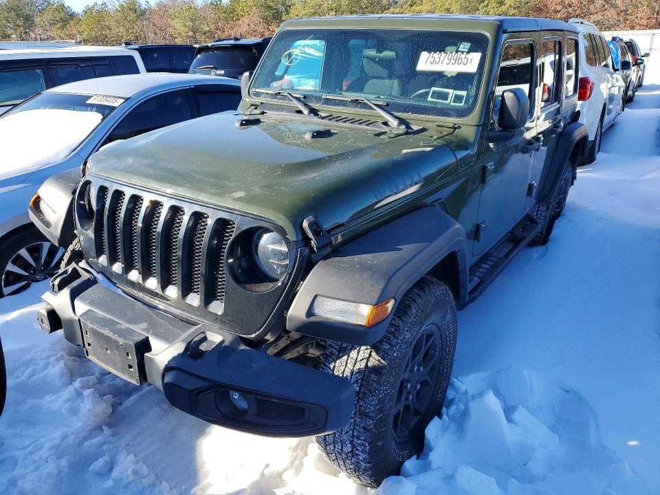 2021 JEEP WRANGLER - Търг №75379965